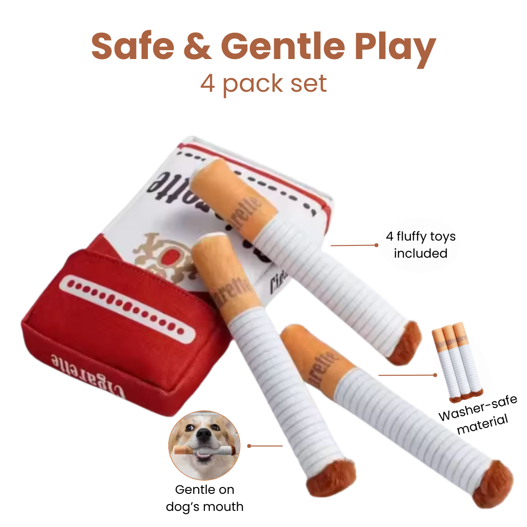 Soft Plush Interactive Chew Toy