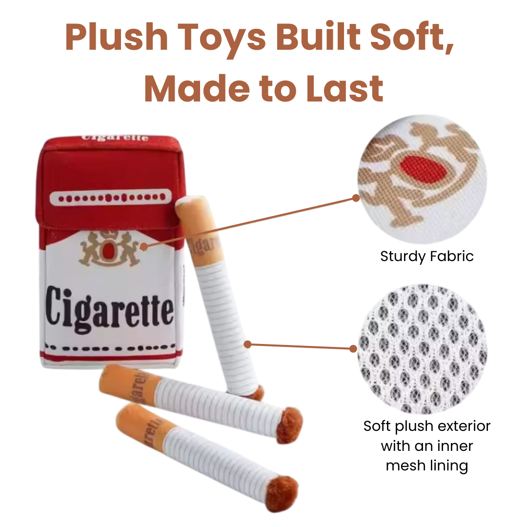 Soft Plush Interactive Chew Toy